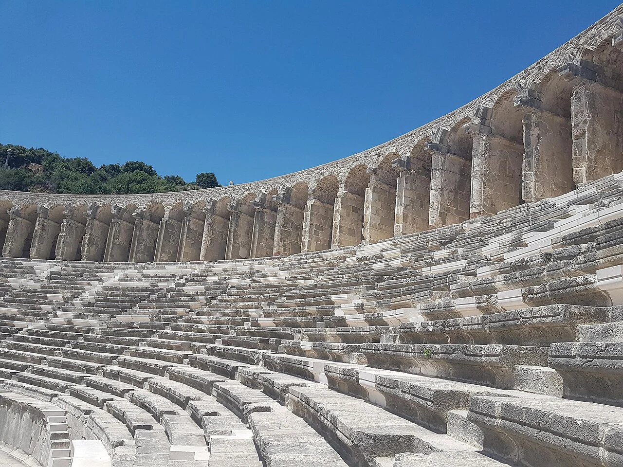Antalya’daki Aspendos Antik Tiyatrosu