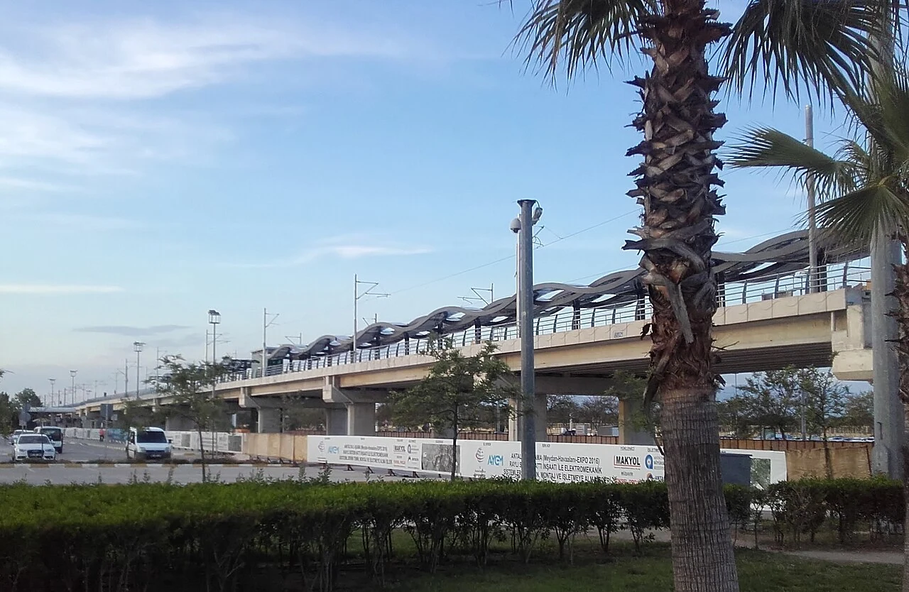 Antalya’da Antray tramvayı